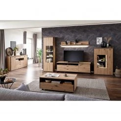 Loftscape Highboard Buena - Balkeneiche Dekor / Anthrazit -Wohnzimmermöbel boutique en ligne 1000207347 200317 14281900024 MOOD DETAILS P000000001000207347 mood