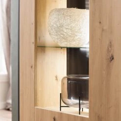 Loftscape Highboard Buena - Balkeneiche Dekor / Anthrazit -Wohnzimmermöbel boutique en ligne 1000207347 200317 14282100026 DETAILS P000000001000207347