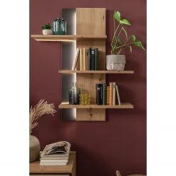 Loftscape Wandregal Buena - Balkeneiche Dekor / Anthrazit -Wohnzimmermöbel boutique en ligne 1000207356 200317 14285300065 MOOD DETAILS P000000001000207356 mood