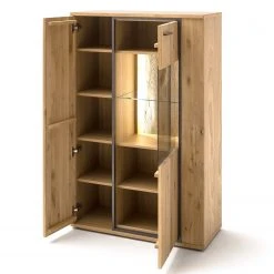 Naturoo Highboard Doora - Asteiche teilmassiv - Asteiche Bianco / Graphit -Wohnzimmermöbel boutique en ligne 1000207363 200317 14293600125 DETAILS P000000001000207363