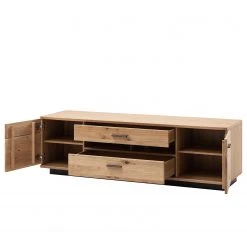 Loftscape Wohnwand Salvo II (4-teilig) - Eiche teilmassiv - Balkeneiche Bianco / Grau -Wohnzimmermöbel boutique en ligne 1000207684 200305 06215000124 DETAILS P000000001000207684