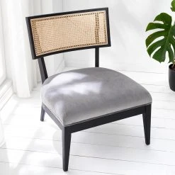 Jack & Alice Sessel Burke II - Samt - Grau -Wohnzimmermöbel boutique en ligne 1000208625 210310 12433300008 MOOD DETAILS P000000001000208625 mood