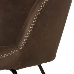 Mørteens Schaukelstuhl Kumia I - Antiklederlook - Braun -Wohnzimmermöbel boutique en ligne 1000208983 210302 06065700008 DETAILS P000000001000208983