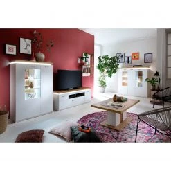 Loftscape Couchtisch Mundai - Weiß / Eiche Wotan Dekor -Wohnzimmermöbel boutique en ligne 1000209013 200402 14341600015 MOOD DETAILS P000000001000209013 mood