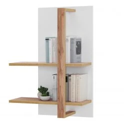 Loftscape Wandregal Mundai - Weiß / Eiche Wotan Dekor -Wohnzimmermöbel boutique en ligne 1000209019 200402 14342300025 DETAILS P000000001000209019