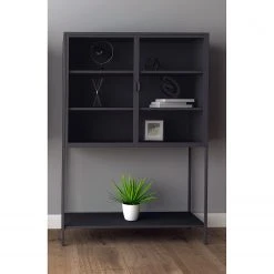 Loftscape Highboard Cowee II - Glas / Metall - Schwarz -Wohnzimmermöbel boutique en ligne 1000209633 200430 06152800032 MOOD DETAILS P000000001000209633 mood