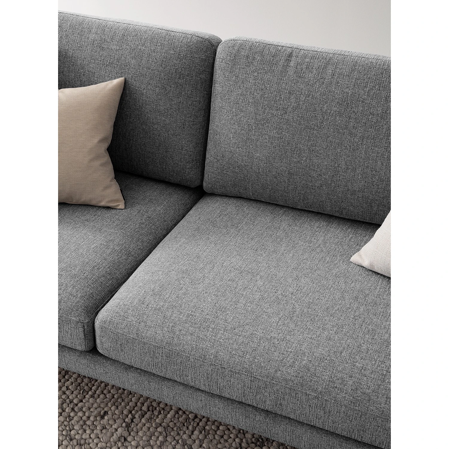 Fredriks Sofa Bellaire(2-Sitzer) - Mischgewebe - Grau - Schwarz 7 Fredriks Sofa Bellaire(2-Sitzer) - Mischgewebe - Grau - Schwarz – Bild 7