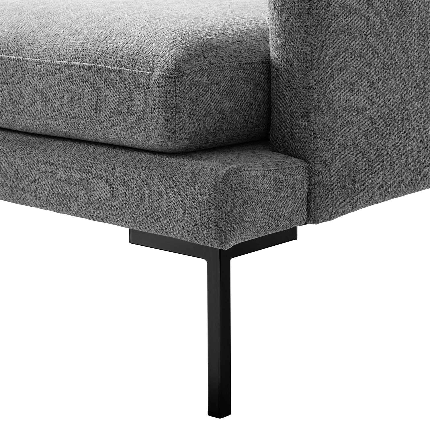 Fredriks Sofa Bellaire(2-Sitzer) - Mischgewebe - Grau - Schwarz 12 Fredriks Sofa Bellaire(2-Sitzer) - Mischgewebe - Grau - Schwarz – Bild 12