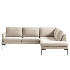 Fredriks Ecksofa Bellaire - Mischgewebe - Hellbeige - Ottomane davorstehend rechts - Schwarz 16 Fredriks Ecksofa Bellaire - Mischgewebe - Hellbeige - Ottomane davorstehend rechts - Schwarz -Wohnzimmermöbel boutique en ligne 1000209762 201110 13553400785 DETAILS P000000001000209762