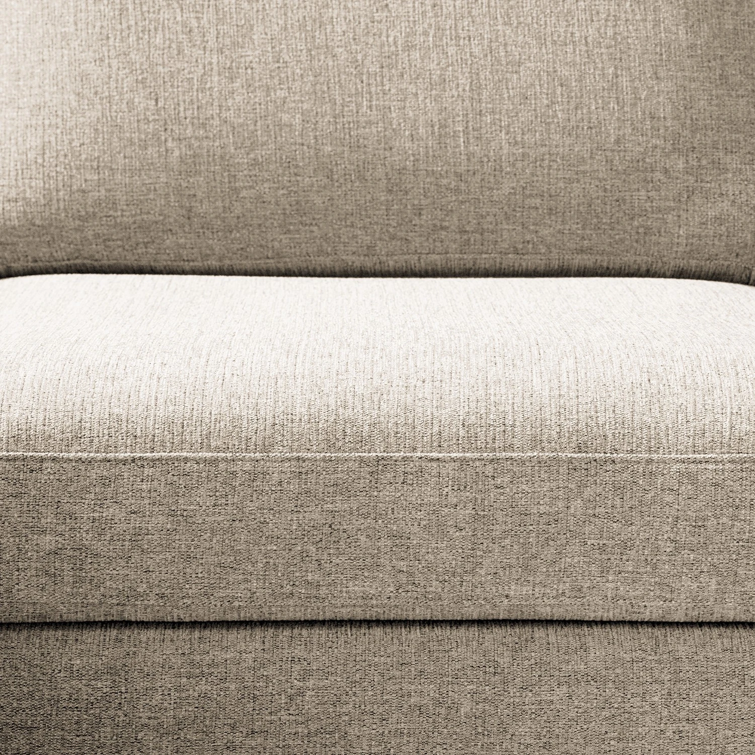 Fredriks Ecksofa Bellaire - Mischgewebe - Hellbeige - Ottomane davorstehend rechts - Schwarz 11 Fredriks Ecksofa Bellaire - Mischgewebe - Hellbeige - Ottomane davorstehend rechts - Schwarz – Bild 11