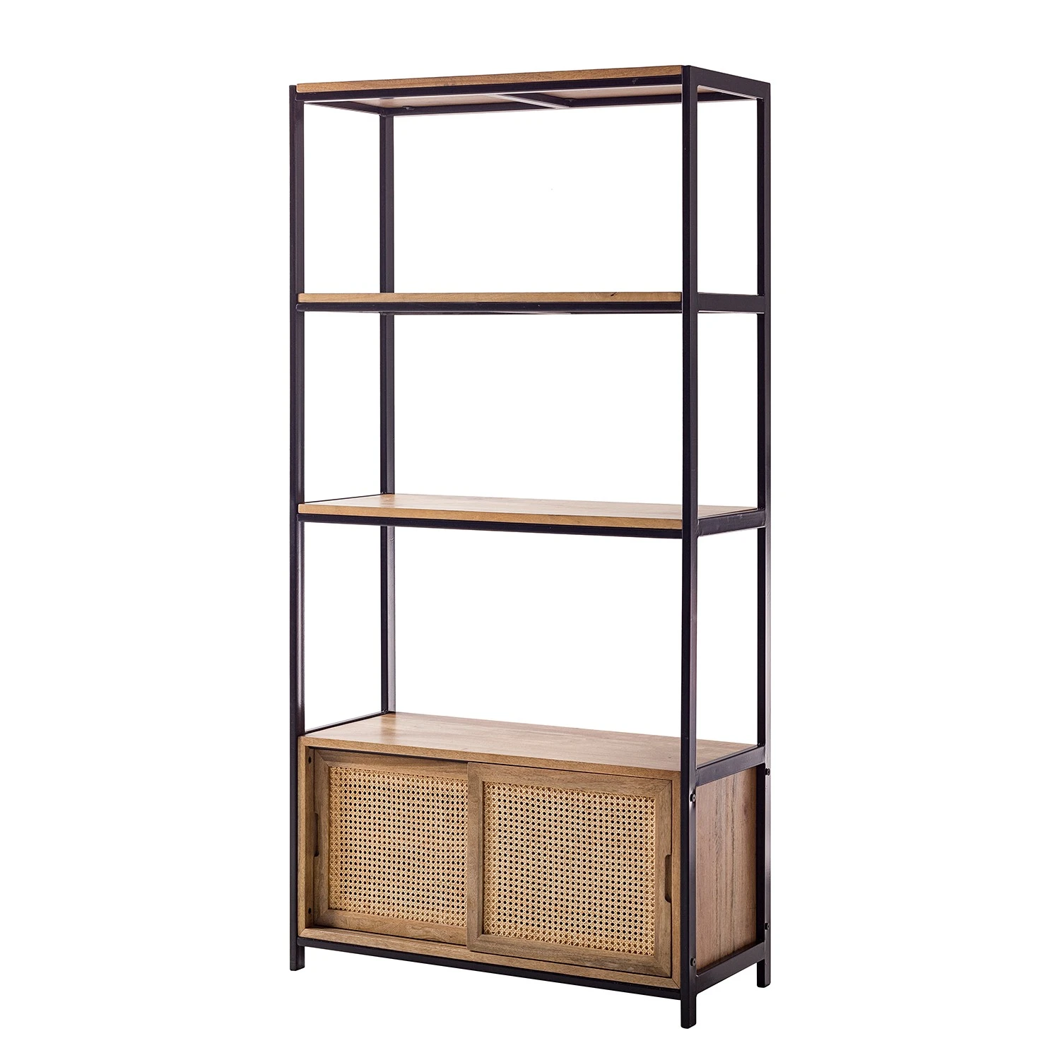 Ars manufacti Regal Vina - Mango massiv / Metall - Mango / Schwarz 1 Ars manufacti Regal Vina - Mango massiv / Metall - Mango / Schwarz