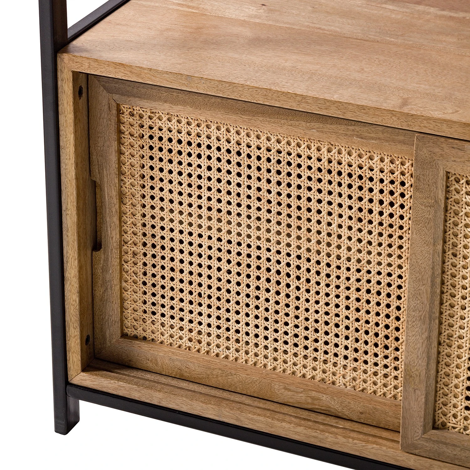 Ars manufacti Regal Vina - Mango massiv / Metall - Mango / Schwarz 11 Ars manufacti Regal Vina - Mango massiv / Metall - Mango / Schwarz – Bild 11