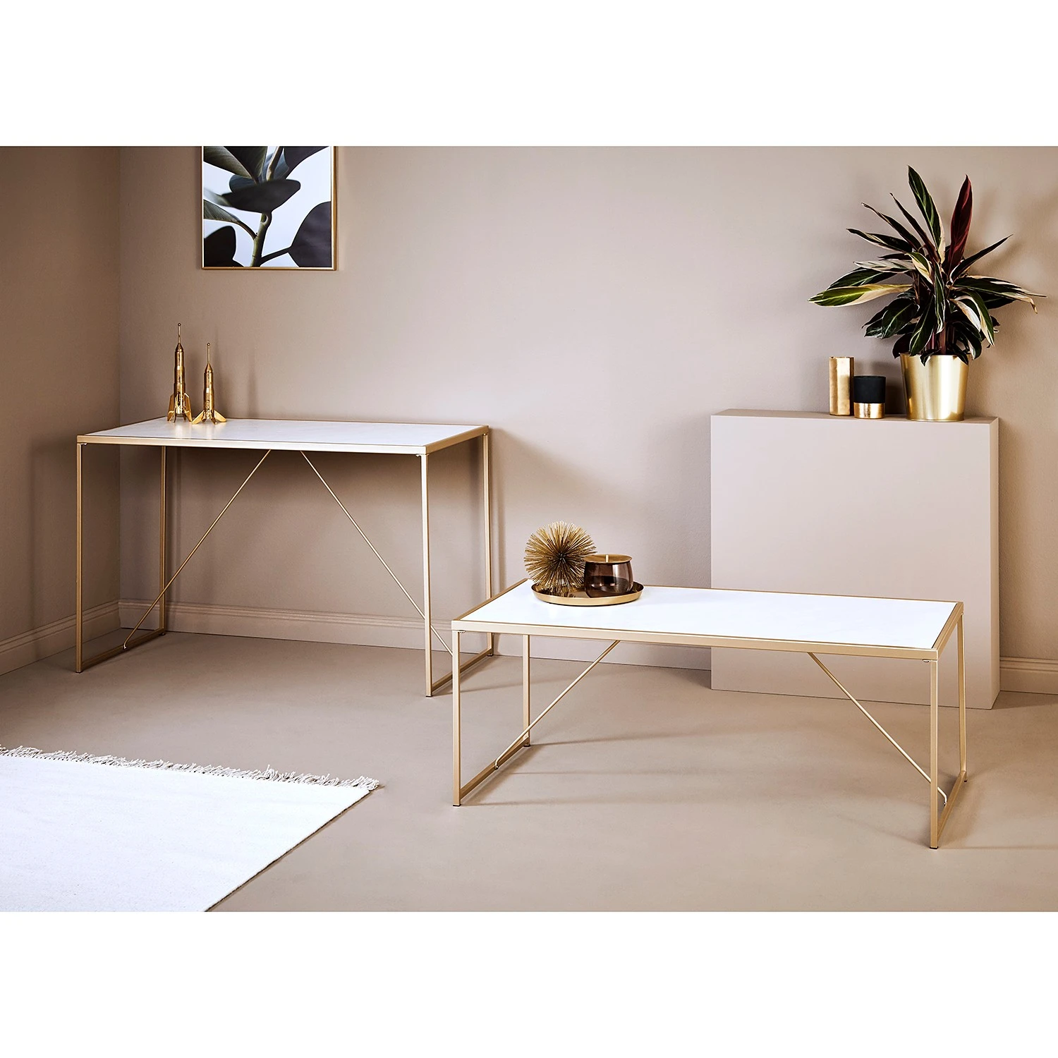 Jahnke Couchtisch Glam - Gold 3 Jahnke Couchtisch Glam - Gold – Bild 3