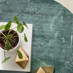 Studio Copenhagen Couchtisch Menou II - Marmor / Metall - Grün / Gold -Wohnzimmermöbel boutique en ligne 1000210777 200430 13190300019 DETAILS P000000001000210777