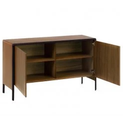 Red Living Sideboard Juuka - Echtholzfurnier - Walnuss / Schwarz 15 Red Living Sideboard Juuka - Echtholzfurnier - Walnuss / Schwarz -Wohnzimmermöbel boutique en ligne 1000210884 200429 17362200061 DETAILS P000000001000210884