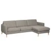 Mørteens Ecksofa Kustavi - Strukturstoff - Beige - Breite: 270 cm