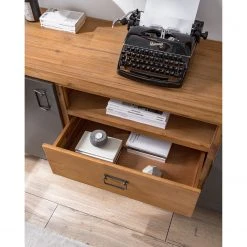 Ars manufacti Sideboard Manchester V - Akazie massiv / Metall - Akazie / Anthrazit -Wohnzimmermöbel boutique en ligne 1000210963 210210 12495900006 DETAILS P000000001000210963