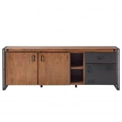 Ars manufacti Sideboard Manchester VI - Akazie massiv / Metall - Akazie / Anthrazit -Wohnzimmermöbel boutique en ligne 1000210964 201027 09484600028 DETAILS P000000001000210964