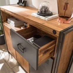 Ars manufacti Sideboard Manchester VII - Akazie massiv / Metall - Akazie / Anthrazit 25 Ars manufacti Sideboard Manchester VII - Akazie massiv / Metall - Akazie / Anthrazit -Wohnzimmermöbel boutique en ligne 1000210965 210121 12574800028 DETAILS P000000001000210965