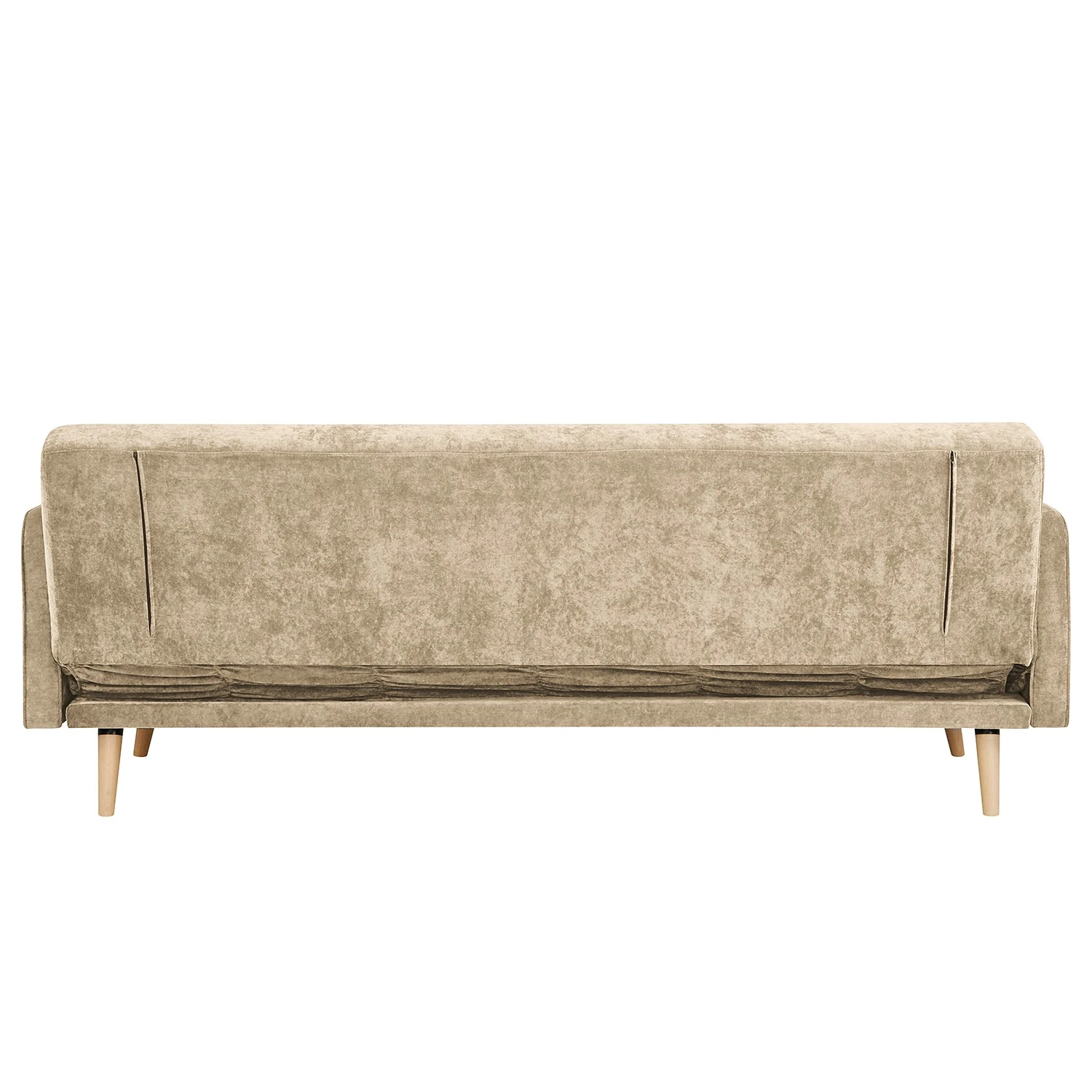 Jack & Alice Schlafsofa Daru - Samt - Samt Niks: Beige 5 Jack & Alice Schlafsofa Daru - Samt - Samt Niks: Beige – Bild 5