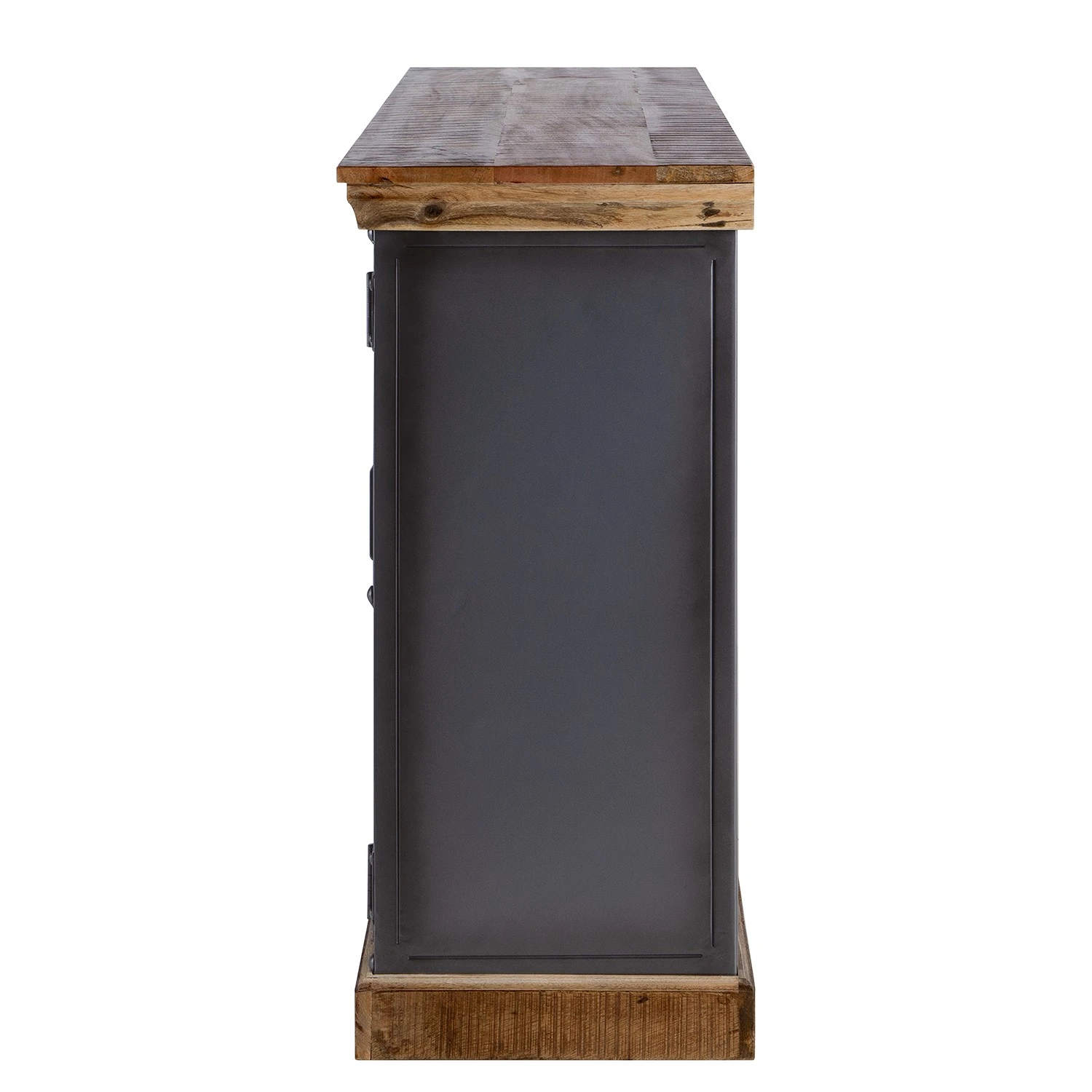 Ars manufacti Sideboard Hunter II - Mango massiv / Metall - Mango / Blaugrau 6 Ars manufacti Sideboard Hunter II - Mango massiv / Metall - Mango / Blaugrau – Bild 6