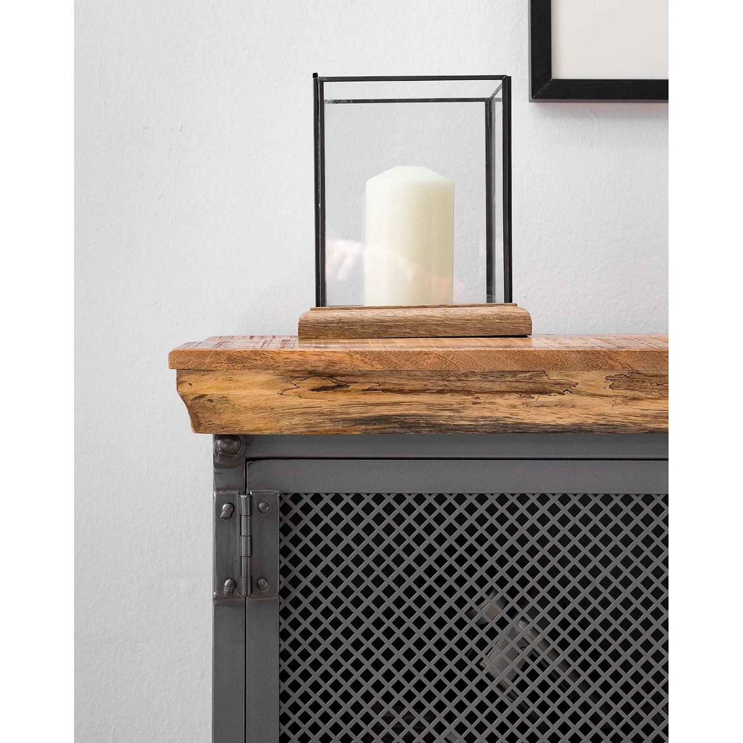 Ars manufacti Sideboard Hunter II - Mango massiv / Metall - Mango / Blaugrau 11 Ars manufacti Sideboard Hunter II - Mango massiv / Metall - Mango / Blaugrau – Bild 11