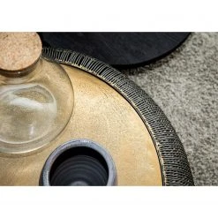 Jack & Alice Beistelltisch Crossett III - Aluminium / Eisen / Messing Antik / Schwarz -Wohnzimmermöbel boutique en ligne 1000211409 200504 13491200019 DETAILS P000000001000211409