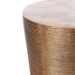 Jack & Alice Beistelltisch Cumby II - Aluminium - Messing Antik -Wohnzimmermöbel boutique en ligne 1000211421 200504 13492000053 DETAILS P000000001000211421