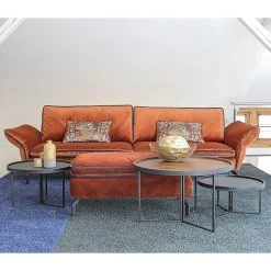 Naturoo Couchtisch Brookwood III - Echtsteinfurnier / Metall - Schiefer / Schwarz -Wohnzimmermöbel boutique en ligne 1000211426 200504 13492400073 MOOD DETAILS P000000001000211426 mood