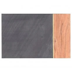 Red Living Beistelltisch Brookwood VII - Echtsteinfurnier / Akazie massiv - Schiefer / Akazie -Wohnzimmermöbel boutique en ligne 1000211427 200504 13492500077 DETAILS P000000001000211427