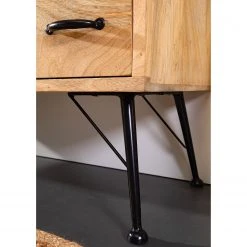 Red Living TV-Lowboard Latta II - Mango massiv / Metall - Mango / Schwarz 13 Red Living TV-Lowboard Latta II - Mango massiv / Metall - Mango / Schwarz -Wohnzimmermöbel boutique en ligne 1000211436 220316 033 DETAILS P000000001000211436