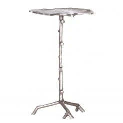 Jack & Alice Beistelltisch Beeville - Aluminium - Silber