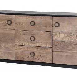 Red Living Sideboard Bayamon - Eiche & Akazie massiv / Metall - Eiche / Schwarz 5 Red Living Sideboard Bayamon - Eiche & Akazie massiv / Metall - Eiche / Schwarz -Wohnzimmermöbel boutique en ligne 1000211443 200504 13493900153 DETAILS P000000001000211443