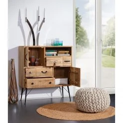 Red Living Kommode Latta - Mango massiv / Metall - Mango / Schwarz 12 Red Living Kommode Latta - Mango massiv / Metall - Mango / Schwarz -Wohnzimmermöbel boutique en ligne 1000211450 220316 022 MOOD DETAILS P000000001000211450 mood