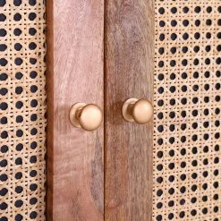 Naturoo Highboard Nyack - Mango massiv / Wiener Geflecht - Mango / Gold 7 Naturoo Highboard Nyack - Mango massiv / Wiener Geflecht - Mango / Gold -Wohnzimmermöbel boutique en ligne 1000211487 200504 13495600293 DETAILS P000000001000211487