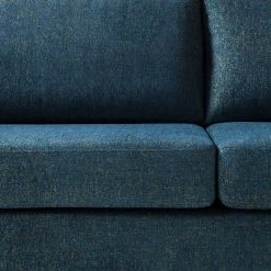 Studio Copenhagen 2,5-Sitzer Sofa COSO Classic+ - Chenille Rufi: Blau - Eiche Dunkel -Wohnzimmermöbel boutique en ligne 1000212738 200825 13135400095 DETAILS P000000001000212738