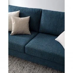 Studio Copenhagen 2,5-Sitzer Sofa COSO Classic+ - Chenille Rufi: Blau - Eiche Dunkel -Wohnzimmermöbel boutique en ligne 1000212738 201008 13380500040 DETAILS P000000001000212738