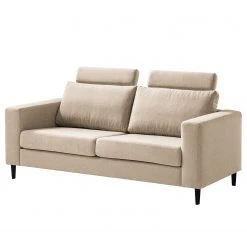 Studio Copenhagen 2,5-Sitzer Sofa COSO Classic - Webstoff Milan: Beige - Buche -Wohnzimmermöbel boutique en ligne 1000213010 200827 12381100135 DETAILS P000000001000213010