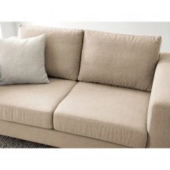 Studio Copenhagen 2-Sitzer Sofa COSO Classic - Webstoff Milan: Beige - Buche 27 Studio Copenhagen 2-Sitzer Sofa COSO Classic - Webstoff Milan: Beige - Buche -Wohnzimmermöbel boutique en ligne 1000213016 201023 11040900073 DETAILS P000000001000213016