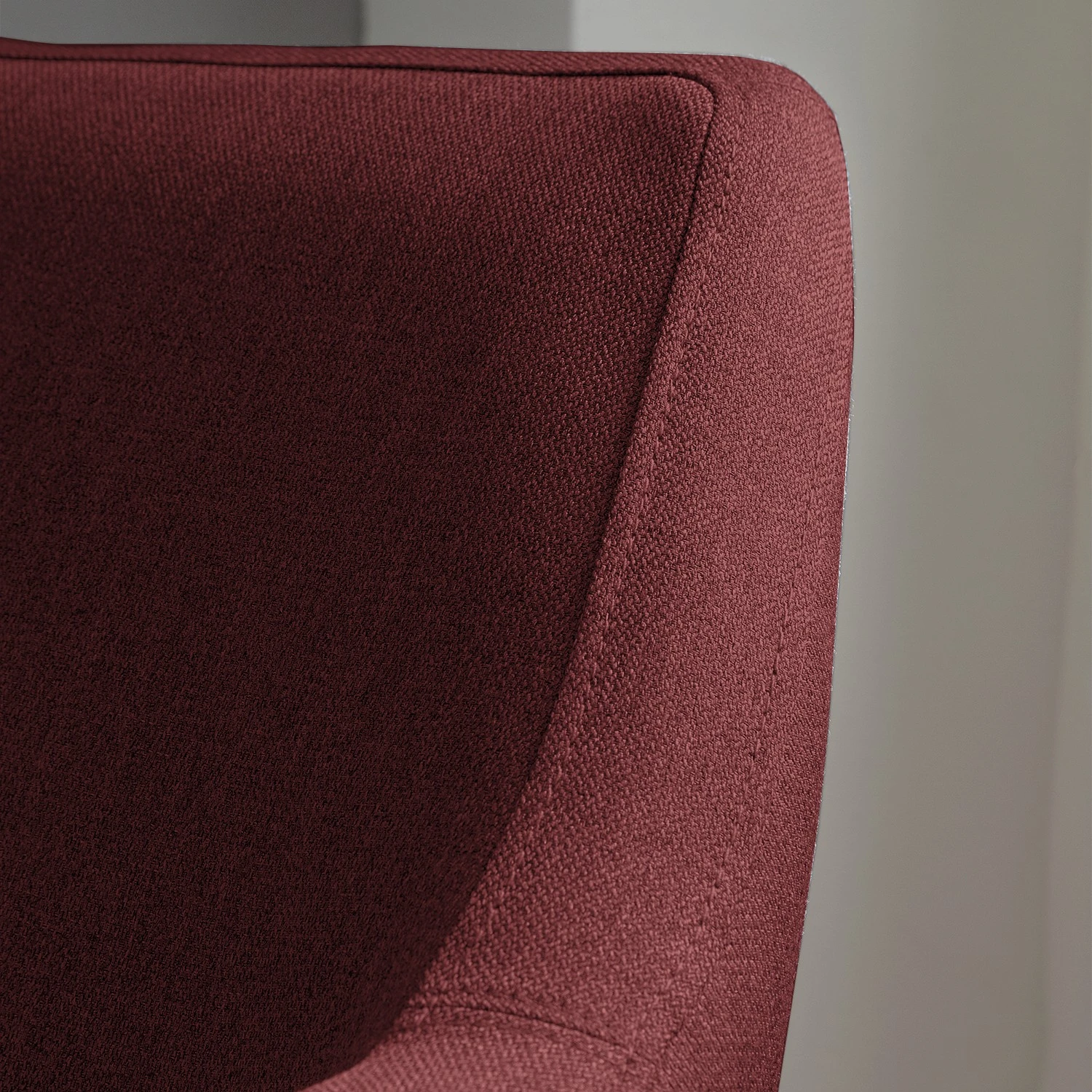 Mørteens Sessel Nicholas - Webstoff - Dunkelrot 14 Mørteens Sessel Nicholas - Webstoff - Dunkelrot – Bild 14