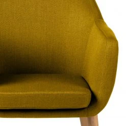 Mørteens Sessel Nicholas - Webstoff - Currygelb -Wohnzimmermöbel boutique en ligne 1000213182 201204 06194400041 DETAILS P000000001000213182