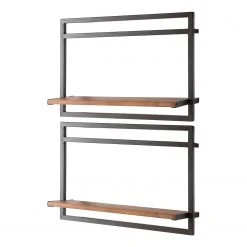 Ars manufacti Wandregal-Set Manchester V (7-teilig) - Akazie massiv / Metall - Akazie / Anthrazit 16 Ars manufacti Wandregal-Set Manchester V (7-teilig) - Akazie massiv / Metall - Akazie / Anthrazit -Wohnzimmermöbel boutique en ligne 1000213201 200527 13211300036 DETAILS P000000001000213201