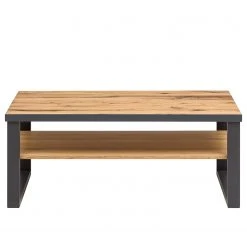 Naturoo Couchtisch Ironwood - Echtholzfurnier / Metall - Alteiche / Grau -Wohnzimmermöbel boutique en ligne 1000213209 200512 14001200009 DETAILS P000000001000213209