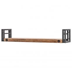 Ars manufacti Wandboard Manchester (2er-Set) - Akazie massiv / Metall - Akazie / Anthrazit - Breite: 110 cm -Wohnzimmermöbel boutique en ligne 1000213217 200831 09510000014 DETAILS P000000001000213217