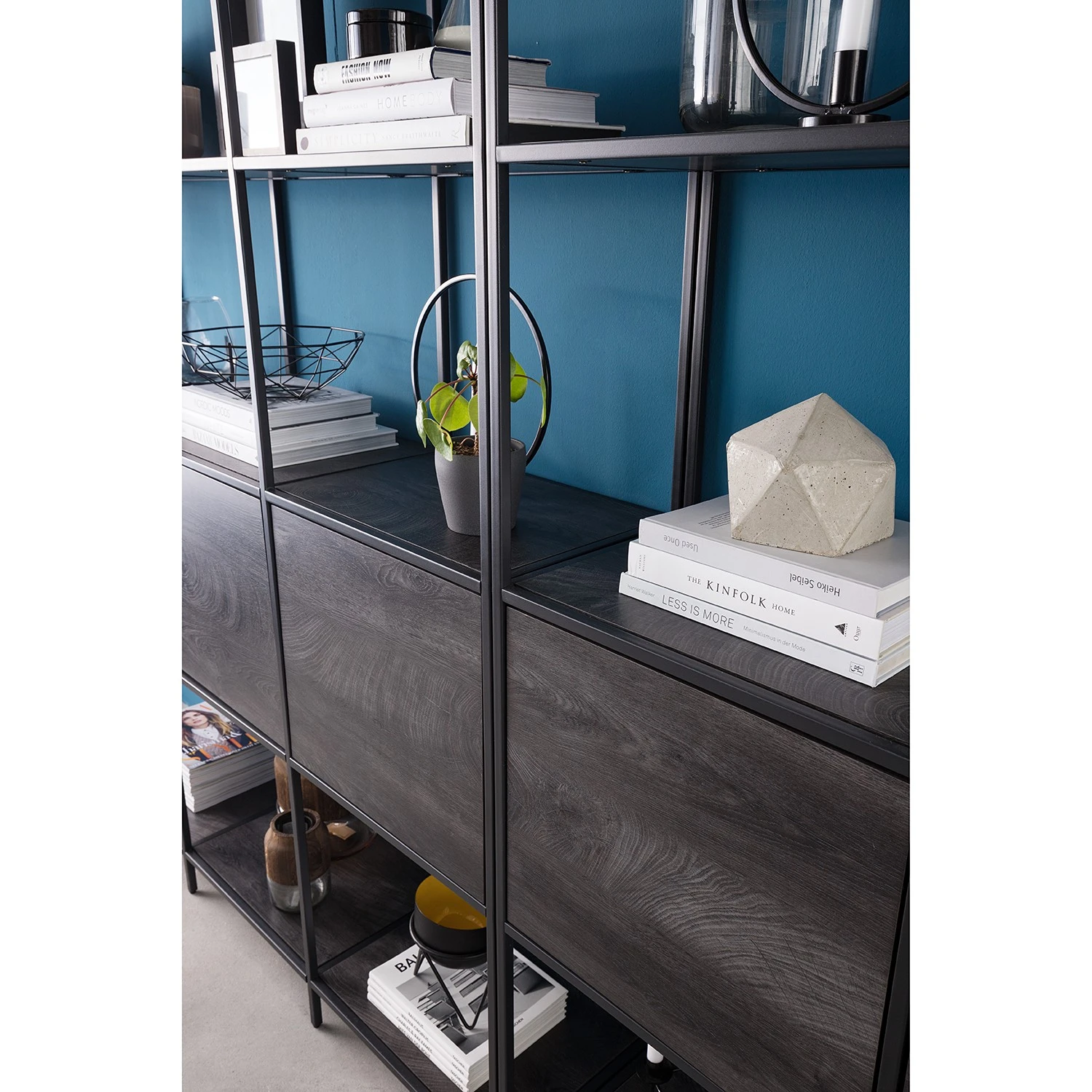 Fredriks Regal Meon III - Eiche Grau Dekor - Breite: 150 cm 11 Fredriks Regal Meon III - Eiche Grau Dekor - Breite: 150 cm – Bild 11