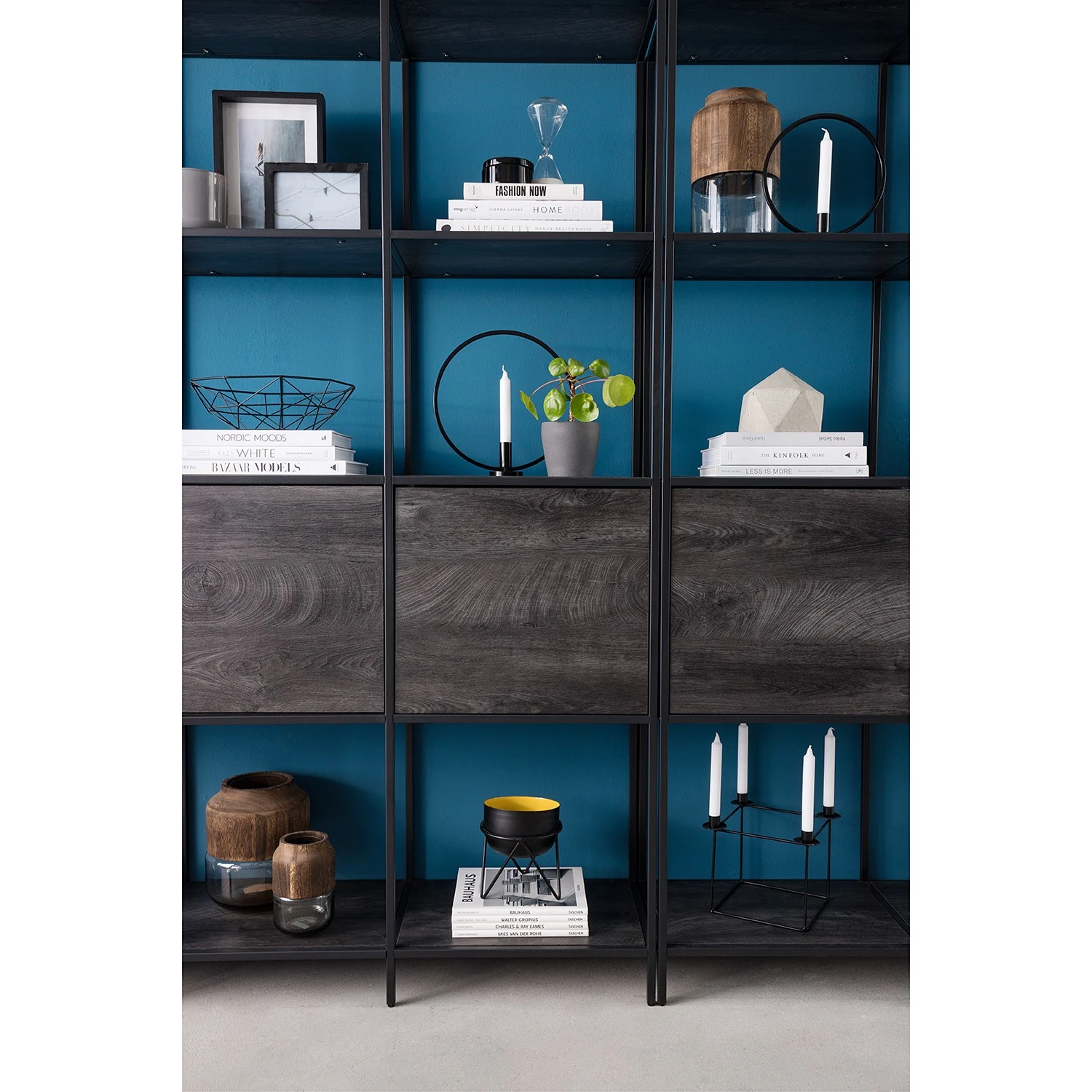 Fredriks Regal Meon III - Eiche Grau Dekor - Breite: 150 cm 9 Fredriks Regal Meon III - Eiche Grau Dekor - Breite: 150 cm – Bild 9