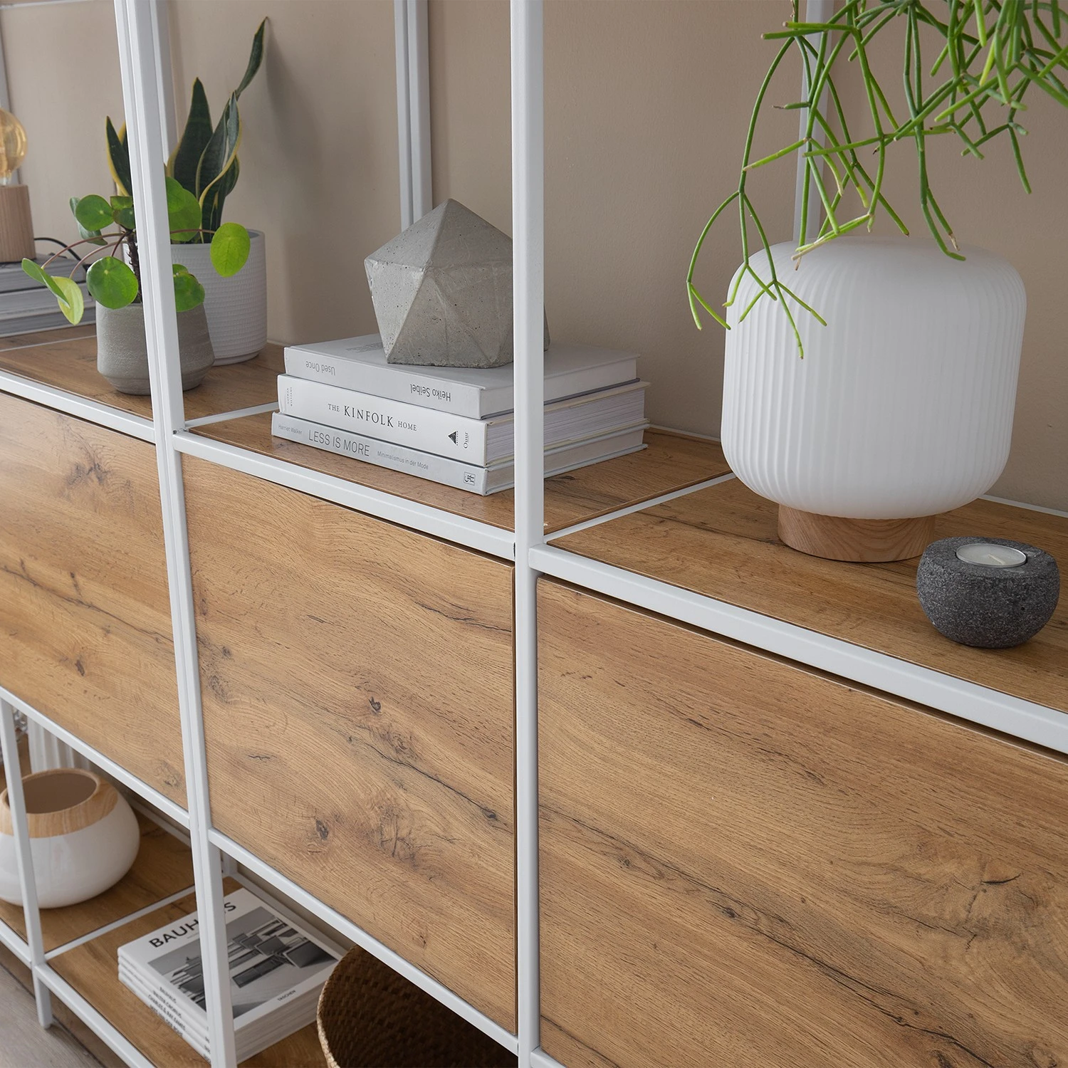 Fredriks Regal Meon III - Eiche Dekor - Breite: 101 cm 14 Fredriks Regal Meon III - Eiche Dekor - Breite: 101 cm – Bild 14