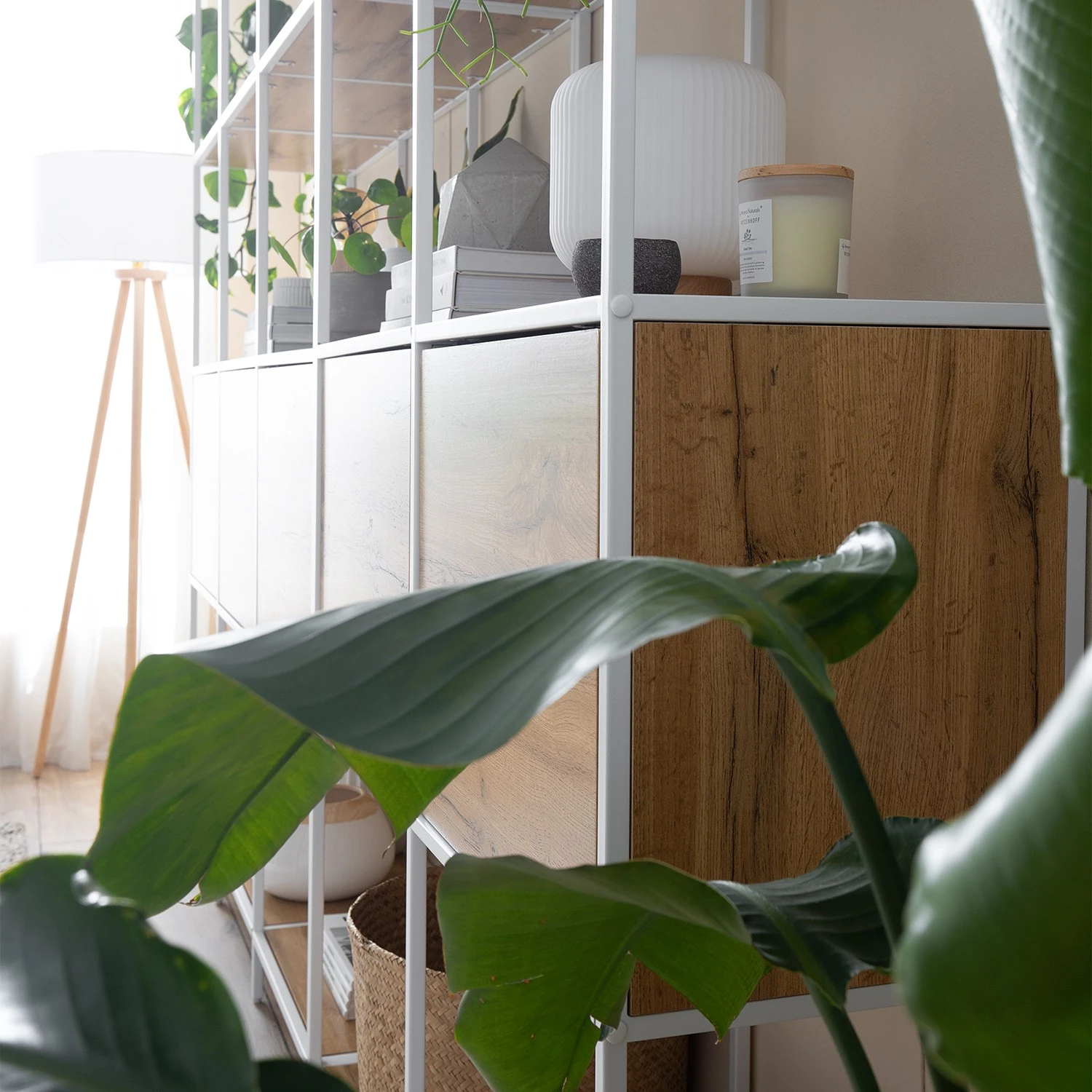 Fredriks Regal Meon III - Eiche Dekor - Breite: 101 cm 15 Fredriks Regal Meon III - Eiche Dekor - Breite: 101 cm – Bild 15