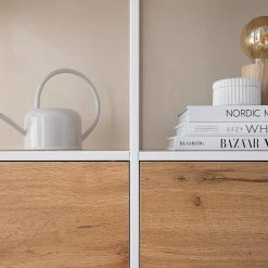 Fredriks Regal Meon III - Eiche Dekor - Breite: 101 cm 43 Fredriks Regal Meon III - Eiche Dekor - Breite: 101 cm -Wohnzimmermöbel boutique en ligne 1000213233 201124 10312300023 DETAILS P000000001000213233