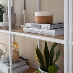 Fredriks Regal Meon III - Eiche Dekor - Breite: 101 cm 44 Fredriks Regal Meon III - Eiche Dekor - Breite: 101 cm -Wohnzimmermöbel boutique en ligne 1000213233 201124 10312500024 DETAILS P000000001000213233